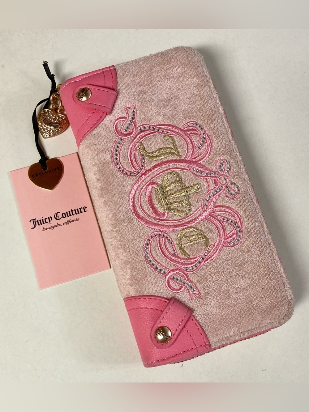 JUICY COUTURE Pink Lovers Club Wallet